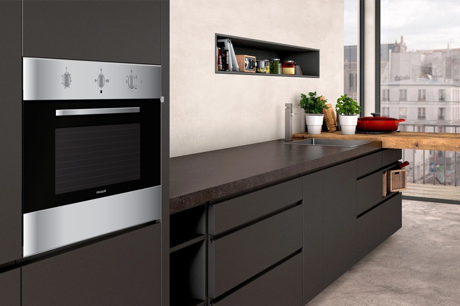 Frigidaire Belt N 88 liter gas oven 90 x 60 cm  