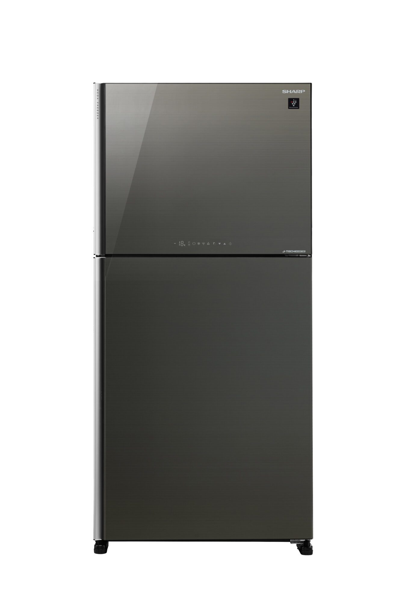 SHARP J-Tech Inverter Refrigerator 637 Liter Dark Silver A++