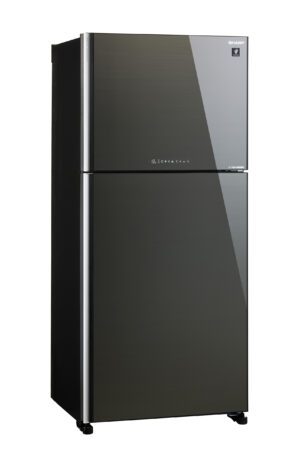 SHARP J-Tech Inverter Refrigerator 637 L Glass Dark Silver