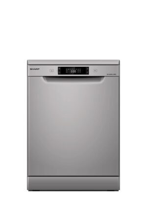 Sharp Dishwasher 14 Set - 8 Programs Stainless Steel A++
