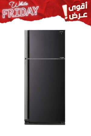 Sharp Refrigerator 627 Liter Black A+