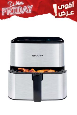 Airfryer SHARP 7 Liters - 1650 watt - Stainless Steel