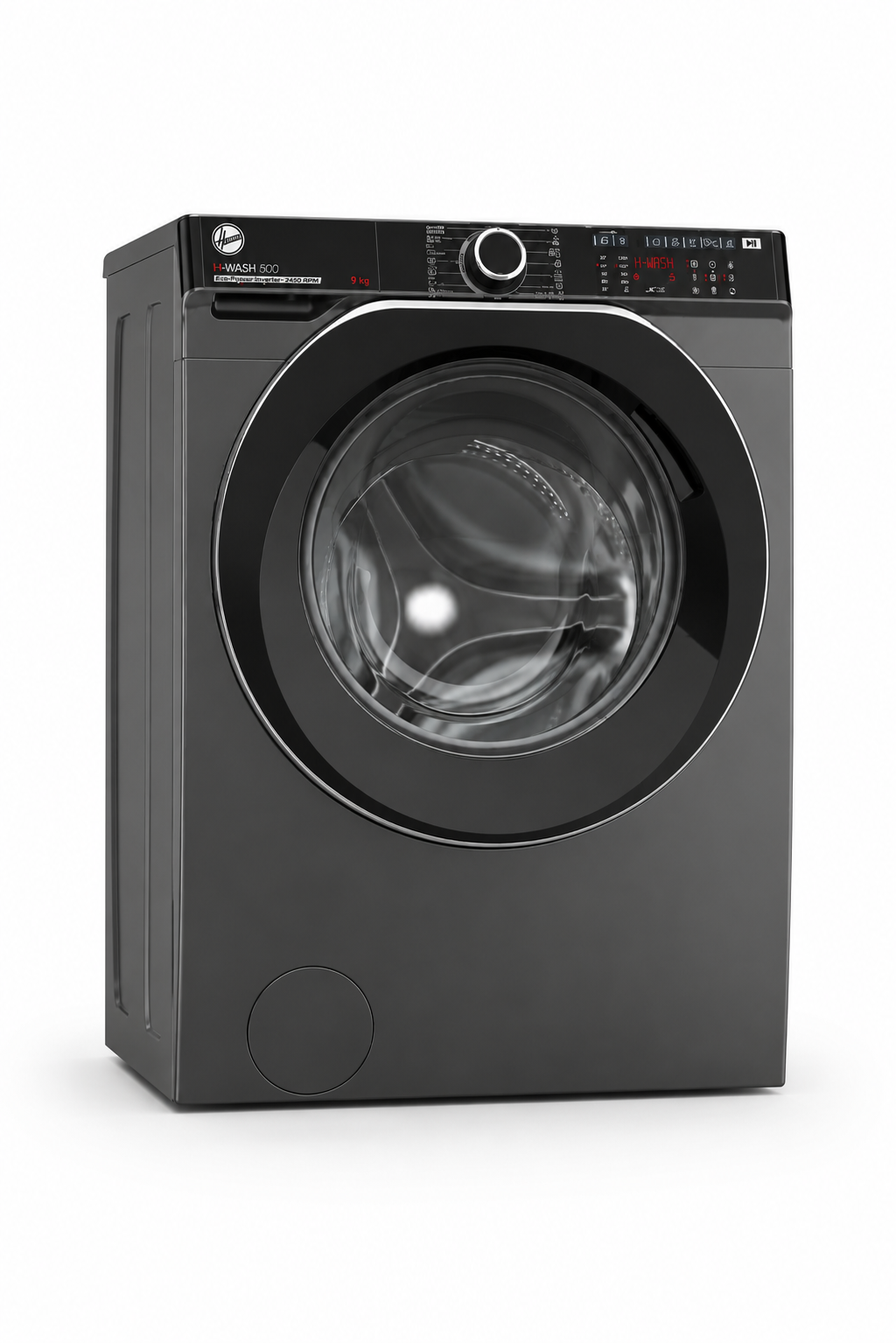 Hoover 9KG Front Load Washing Machine 1400RPM WiFi Steam Care Dark Silver – HWP 49AMBCR/1-S | HWP 49AMBCR/1-S Hoover 9KG Front Load Washing Machine 1400RPM WiFi Steam Care Dark Silver – HWP 49AMBCR/1-S | HWP 49AMBCR/1-S