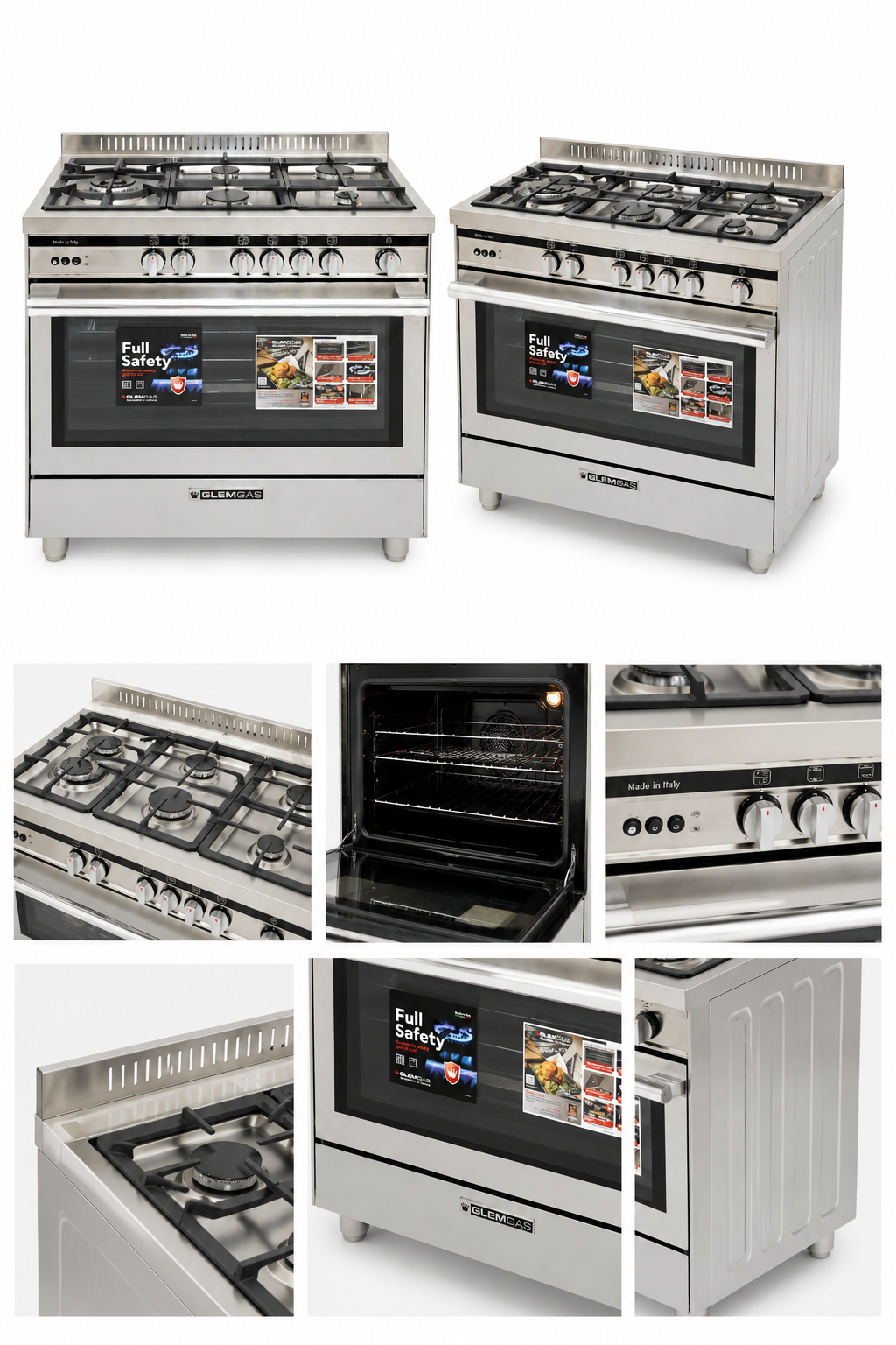 Glem Gas Cooker ST9644RIFS AF