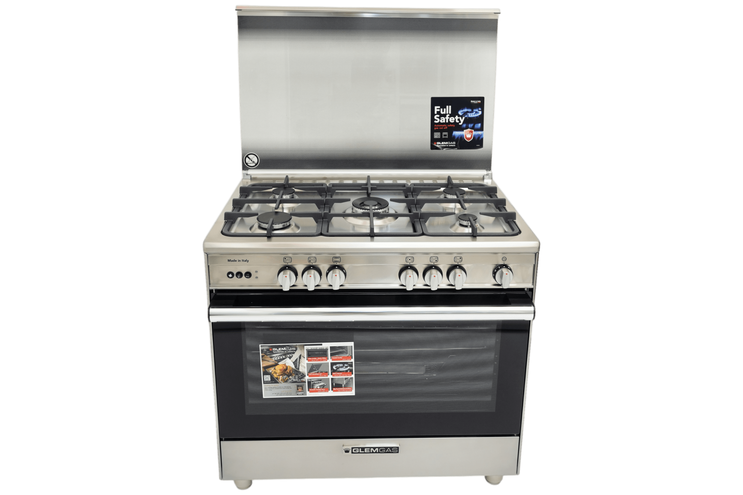 GLEM GAS Oven Specialista-SB 90*60CM Full Safety