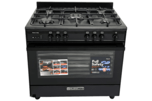 GLEM GAS Oven Specialista-SB 90*60CM Full Safety Black