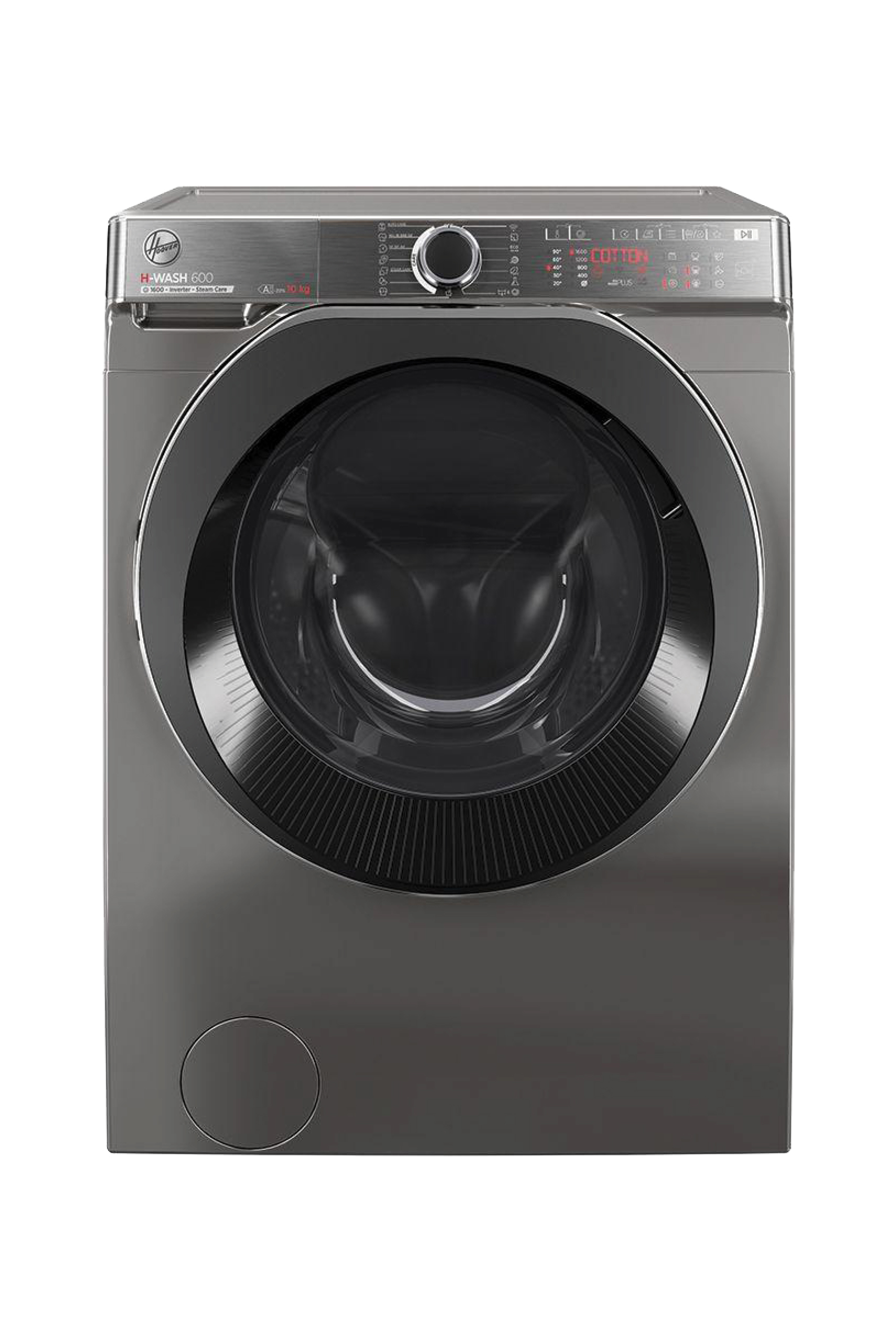 Hoover Washer Dryer 10KG+ 6KG 1600RPM Inverter Dark Silver