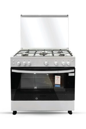 فرن غاز فريجيدير 90 سم فل سيفتي ابيض/ابيض