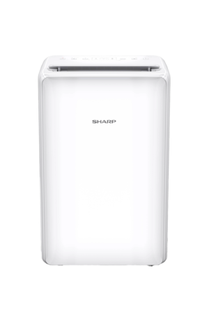 SHARP Dehumidifier DW-RN20SA-W 20L floor-standing dehumidifier in white