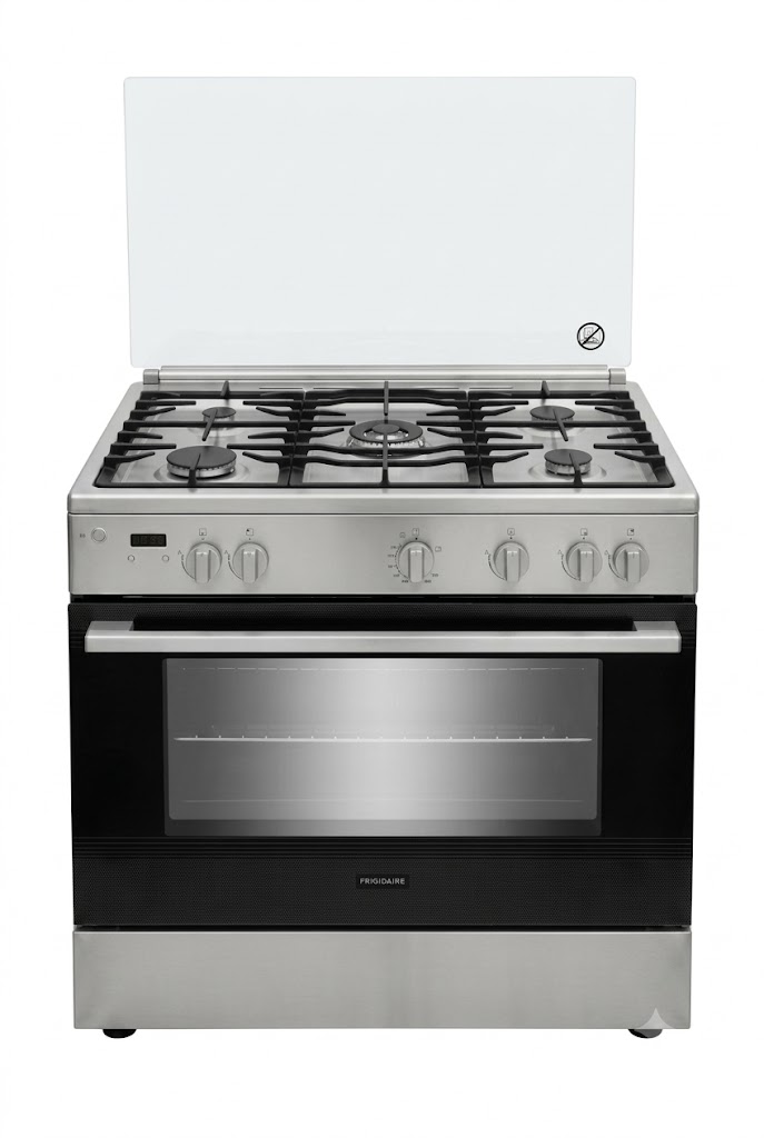 Frigidaire 90cm Stainless Steel Gas Cooker FNGL90JFYS