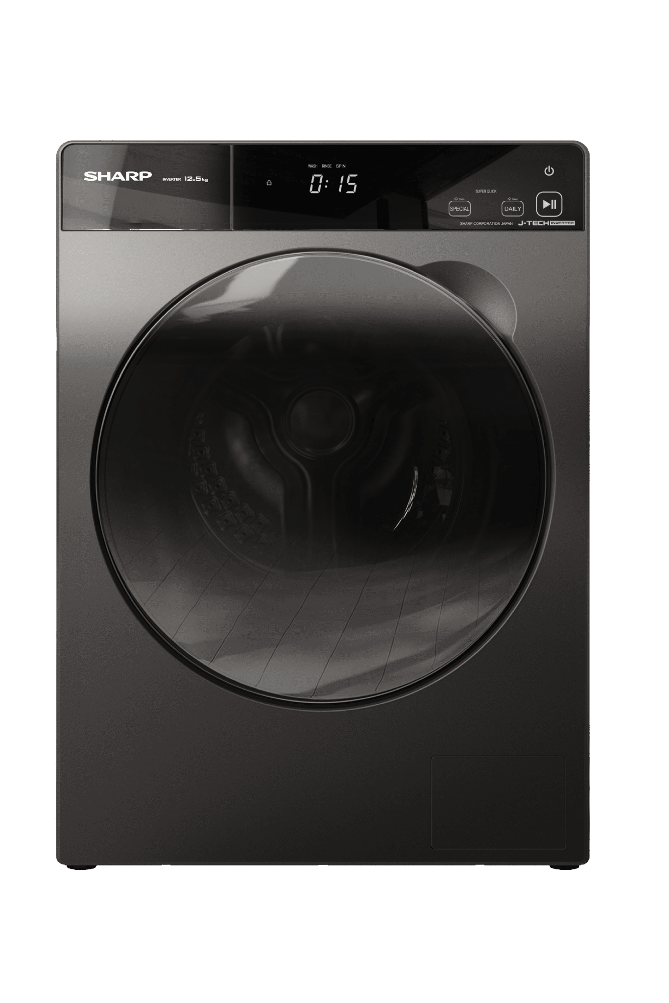 SHARP Washing Machine ES-FP1252KJZ-S Powerful | HMG