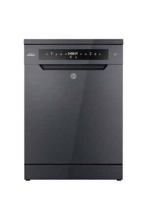 Hoover Dishwasher H700 14 Set 10 Programs Dark Silver
