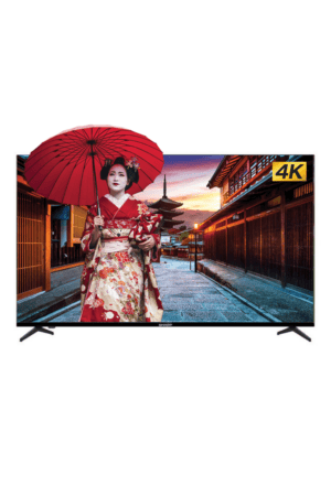 SHARP 65 Inch 4K Ultra HD Frameless LED Google TV with HDR10 Dolby Audio Black - 4T-C65FJ16MX